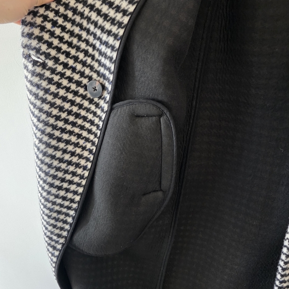 Scotch & Soda Women's Double Breasted Tailored Coat In Wool Blend Wool coat - Picture 4 of 13